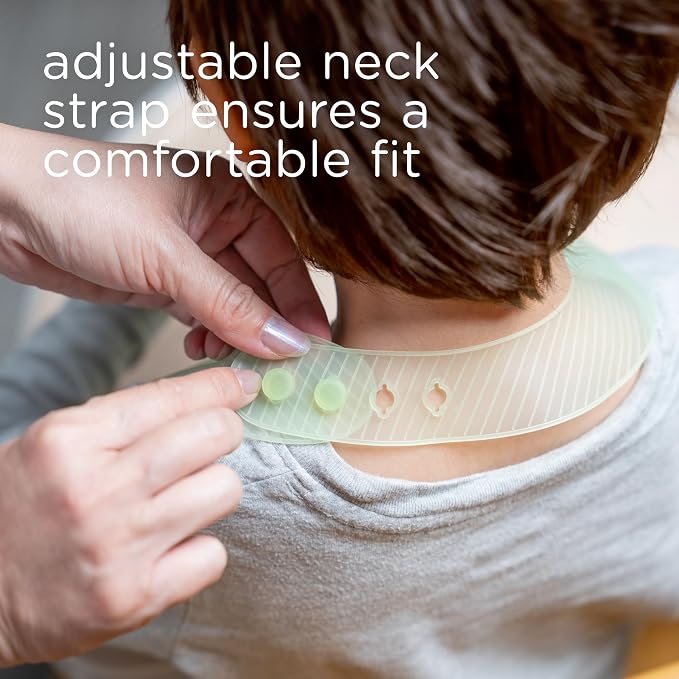 Olababy Fold N Go Silicone Baby Bib w Travel Case | Lightweight Design Eases - Image 6