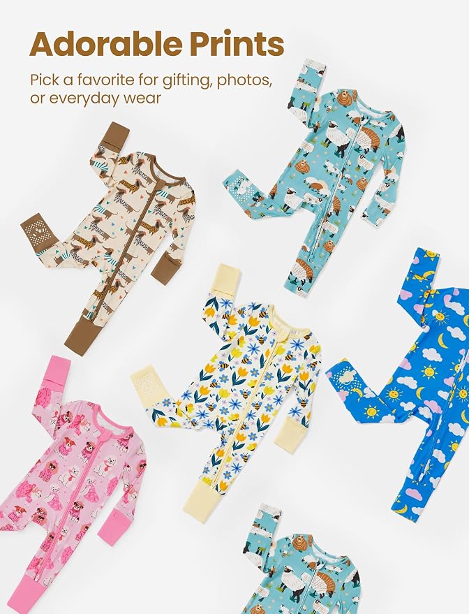 PATPAT Baby Footie Romper with Mittens - Image 7