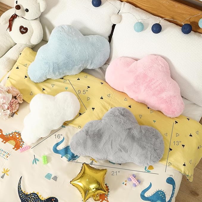 YRXRUS Cloud Pillows, Decorative Throw Pillow Gifts, Cute Plush Room Decor - Image 4