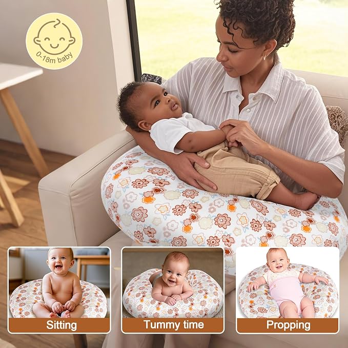 Baby Nursing Pillow for Breastfeeding, Adjustable Breast Feeding Pillow for - Image 2