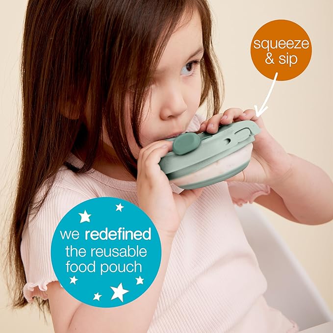 b.box Fill + Feed | Reusable Baby Food Pouch | - Image 5