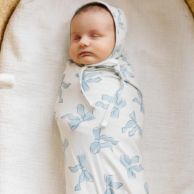Copper Pearl Large Premium Knit Baby Swaddle Receiving Blanket Daphne - Image 4