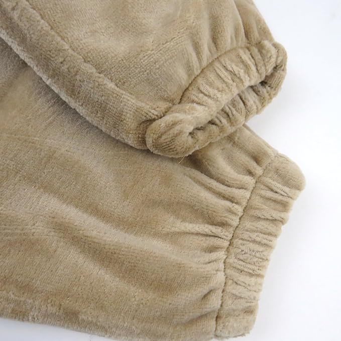 HonestBaby Baby 2-Piece Cozy Velour 100% Organic Cotton Sweatshirt and Jogger - Image 6