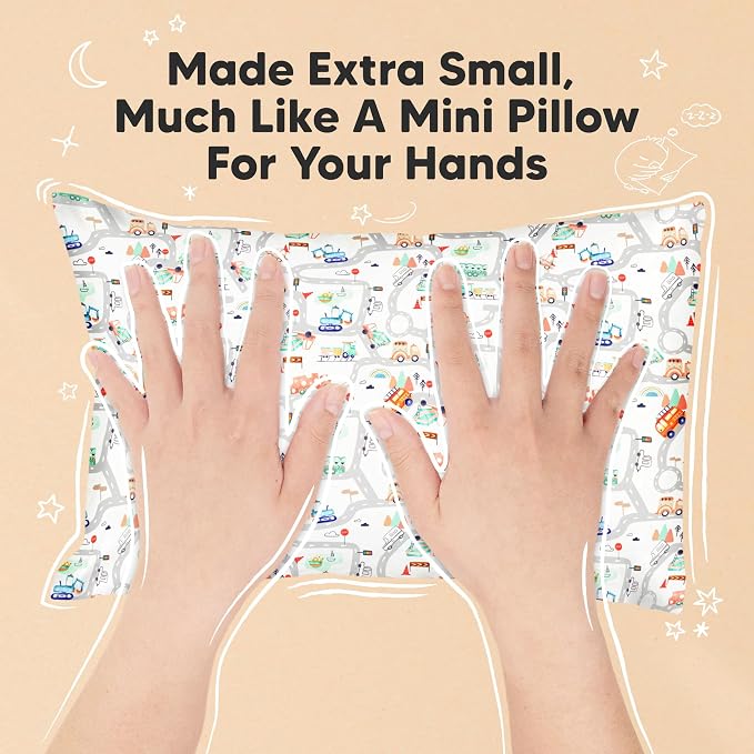 Mini Toddler Pillow with Pillowcase - Image 5