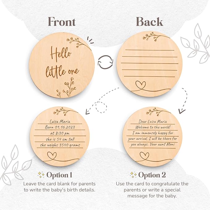 Mikito Organic Cotton Newborn Gift Box, Unisex Baby Gift Set incl. Muslin Lovey - Image 7