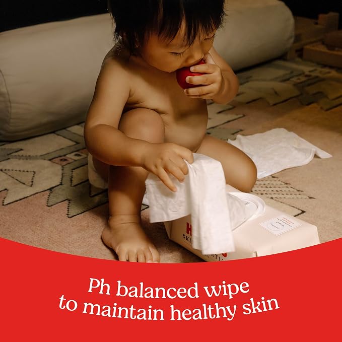 Huggies Skin Essentials Baby Wipes, Hypoallergenic, 99% Water, 2 Flip Top Packs - Image 7