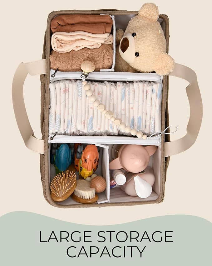 Baby Diaper Caddy Organizer - Image 4