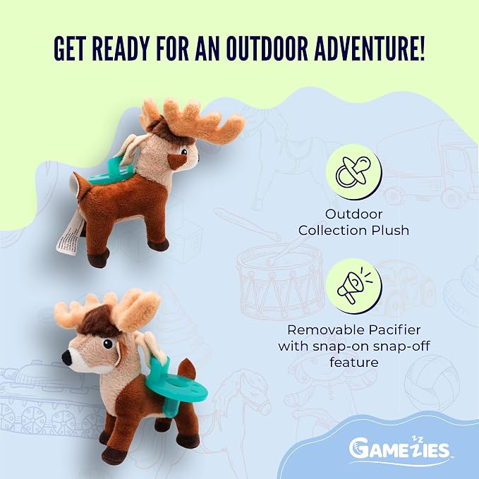 Gamezies Baby Boy and Girl Silicone Pacifier - Image 2