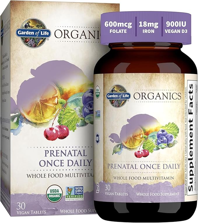 Garden of Life Organics Prenatal Vitamin: Folate by GardenofLife
