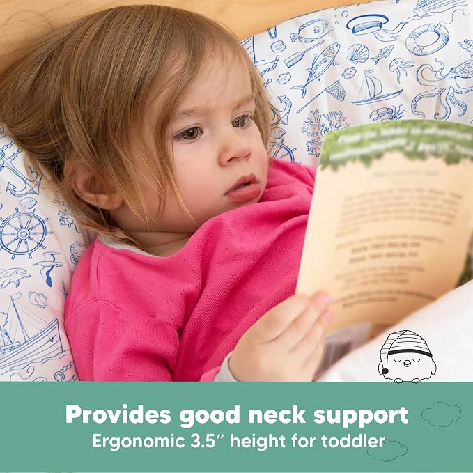 Toddler Pillow with Pillowcase - Image 5