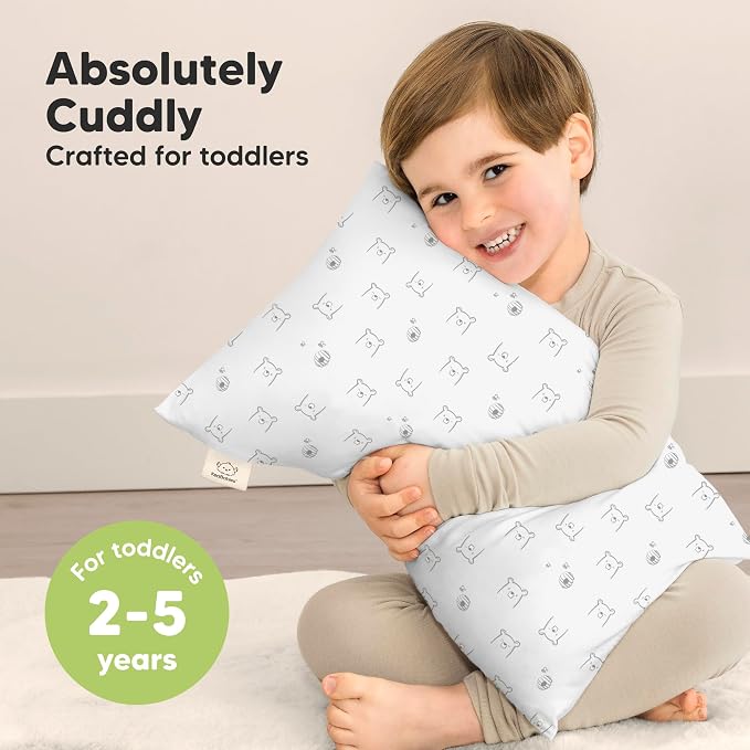 Toddler Pillow with Pillowcase - Image 2