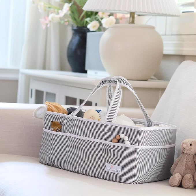 Lily Miles Baby Diaper Caddy - Image 7