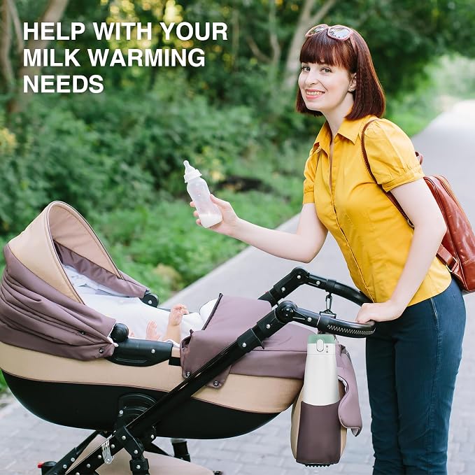 Portable Milk Warmer for Travel – Dual Heating Modes for Breast Milk & Water - Image 9