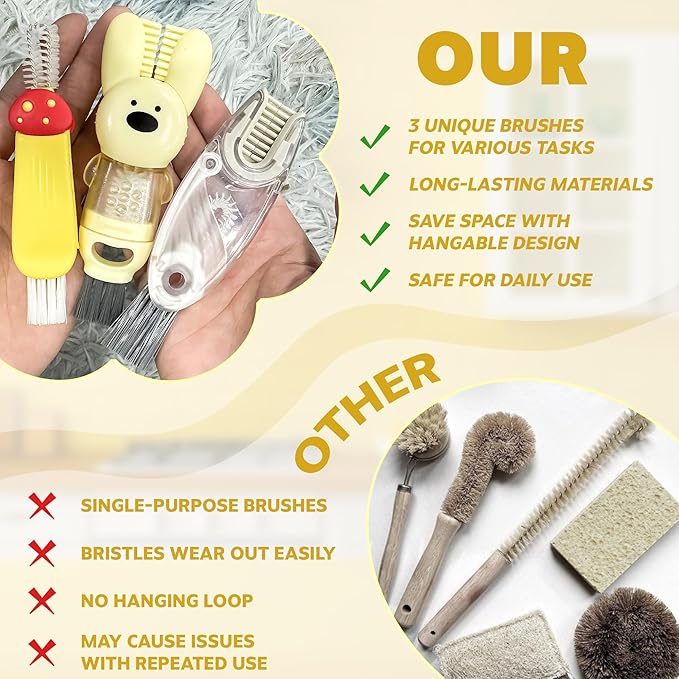 Cup Lid Cleaning Brush, Cleaning Brush Tool - Image 7