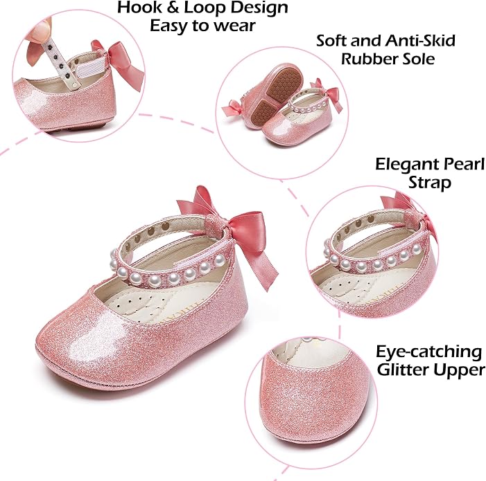 Baby Girls Mary Jane Flats - Image 5