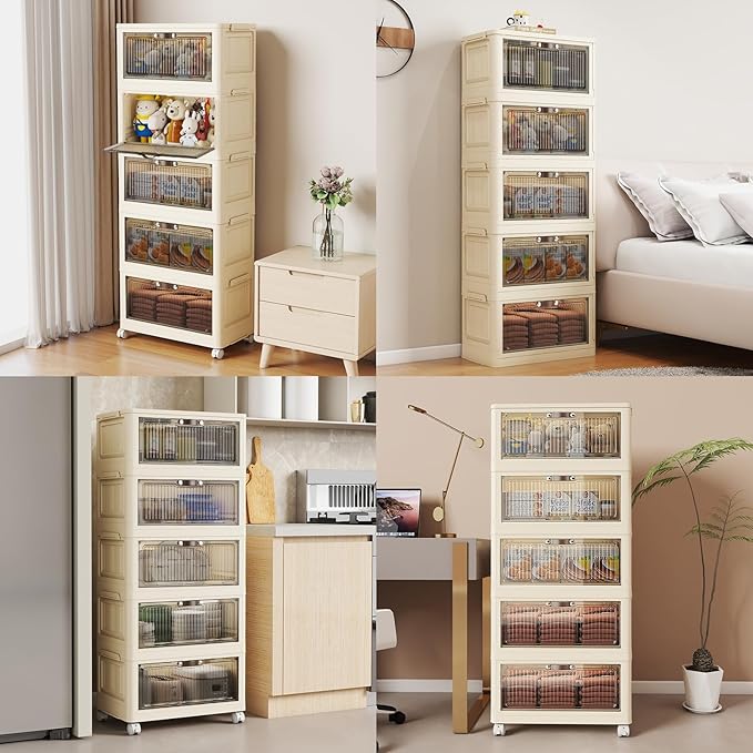 5 Tier - 34QT Storage Bins - Image 7