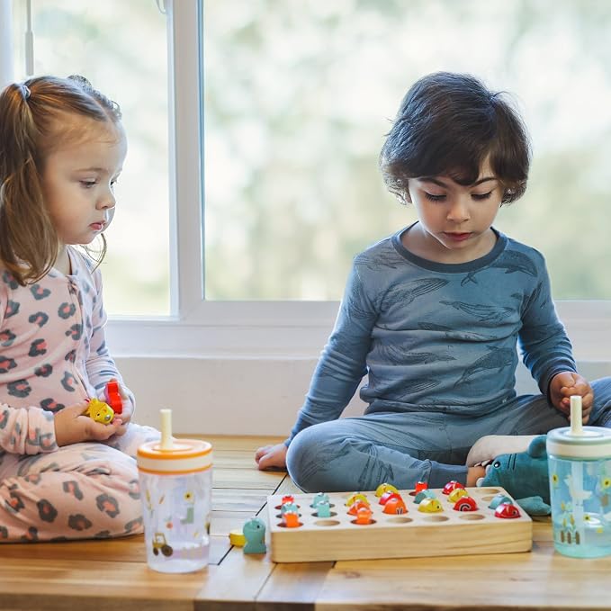 Zak Designs Kelso Toddler Cups For Travel or At Home, 15oz 2-Pack Durable - Image 3