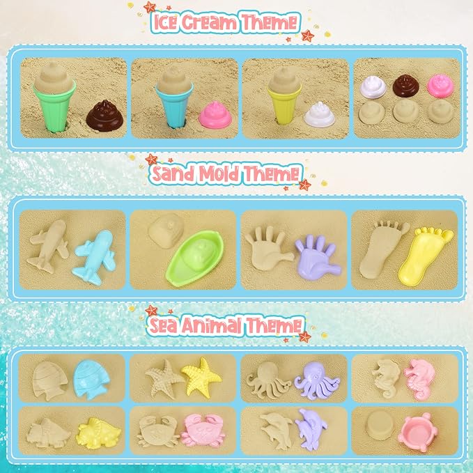 Beach Toys, Ice Cream Sand Toys - Image 5