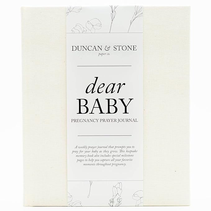 Pregnancy Prayer Journal by DuncanStonePaperCo