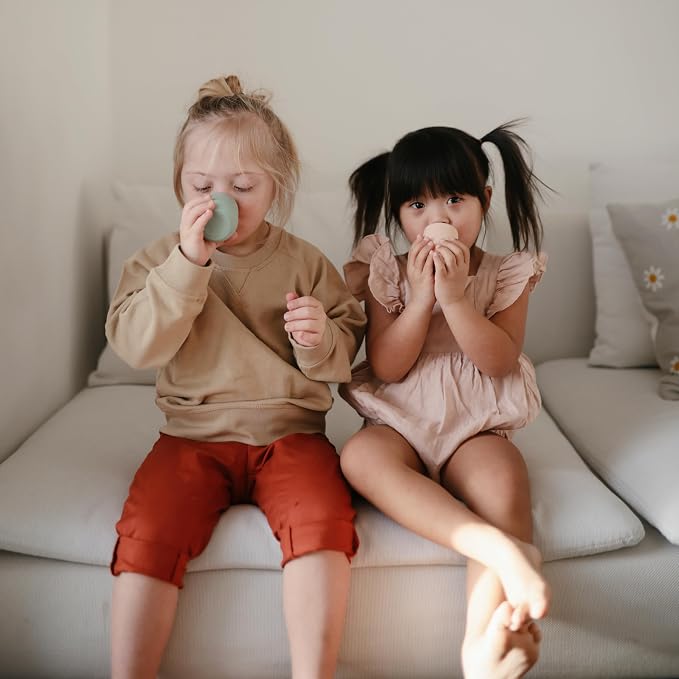 mushie Silicone Baby Starter Training Cup | 6 Months+ - Image 3