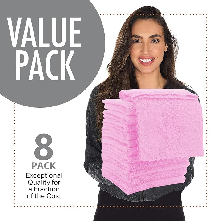 8 Pack Burp Cloths for Baby - Image 4