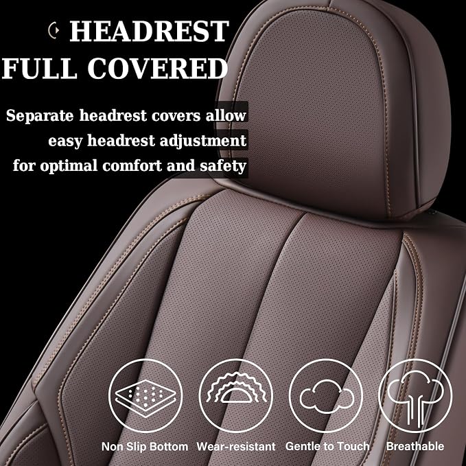 Coverado Car Seat Covers Full Set, Seat Covers - Image 5