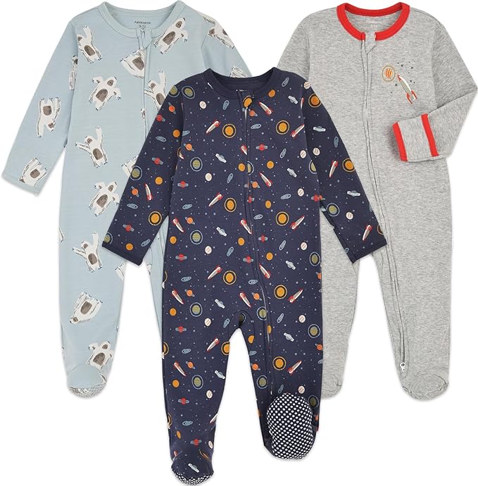 Aablexema Baby Footie Pajama by Aablexema