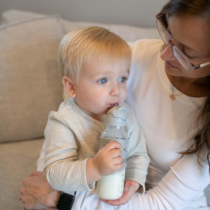Dr. Brown's Milestones Narrow Sippy Straw Bottle, Spill-Proof - Image 6