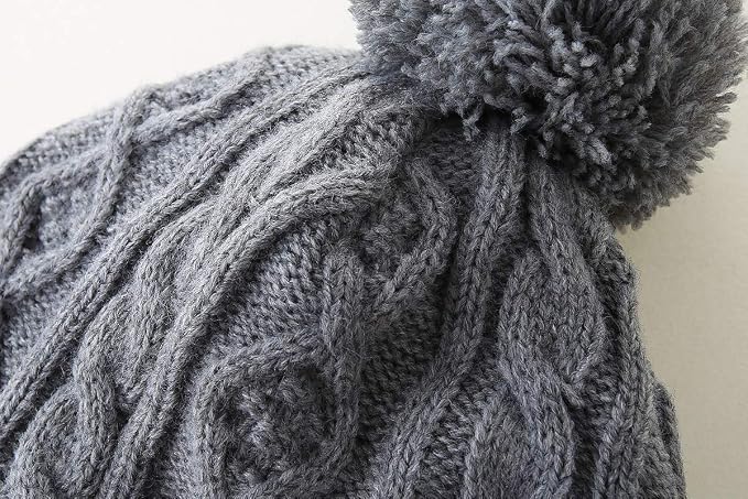 LMLALML Boys Winter Hat Earflap Knitted Beanie - Image 4