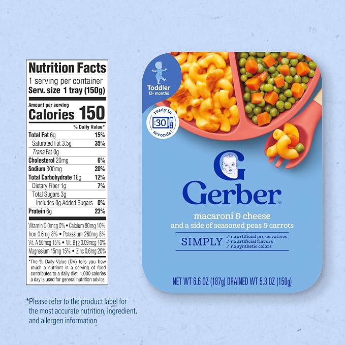 Gerber Mealtime for Toddler Macaroni & Cheese - Image 2