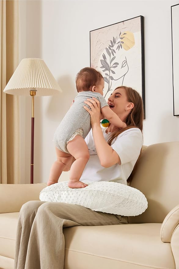 Nursing Pillow for Bottle and Breastfeeding, Ergonomic Comfort Nursing - Image 7