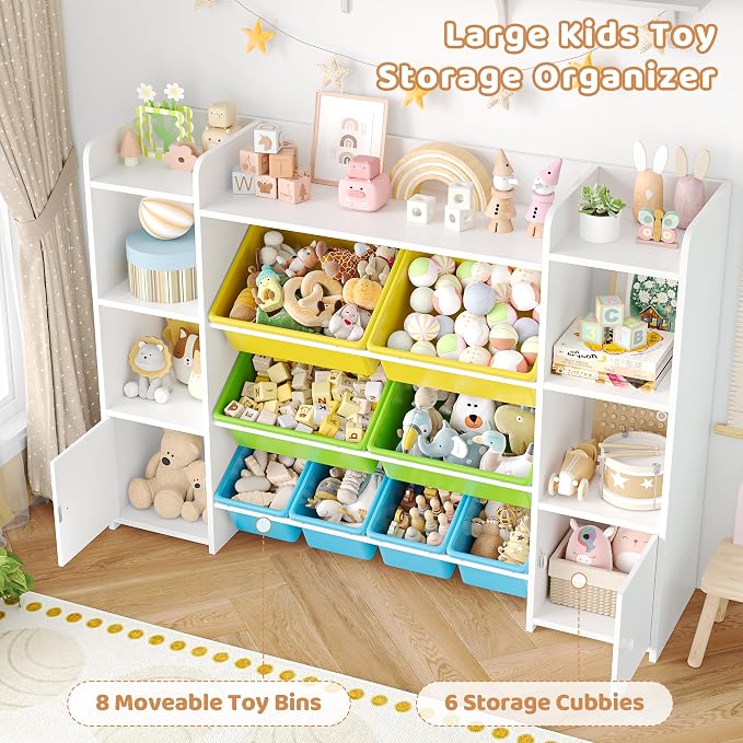 FOTOSOK 55''Large Toy Storage Organizer - Image 6