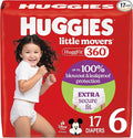 Huggies Size 6 Baby Diapers, Little Movers HuggFit 360° Baby Diapers by Huggies%C2%AE