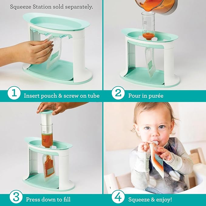 Infantino Reusable Squeeze Pouches - Image 3