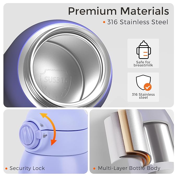 Portable Bottle Warmer for Travel, Dual Heating Modes Baby Milk Warmer On The - Image 8