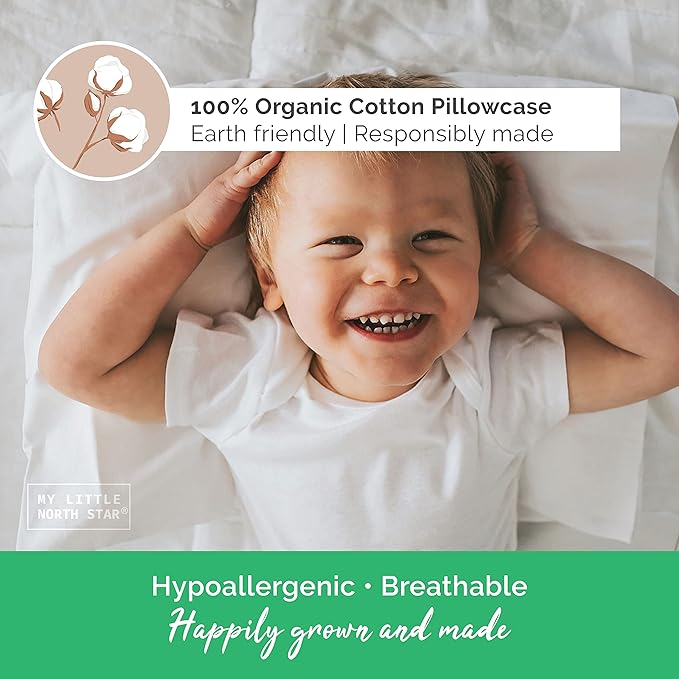 Toddler Pillow with Pillowcase - Image 3