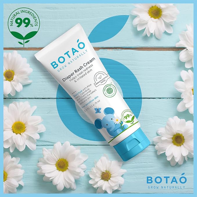 Baby's Natural Diaper Cream | Organic Diaper Cream EWG Verified | Naturally - Image 7