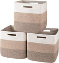 OIAHOMY 13 Kallax Inch Cube Storage Bins, Kallax Insert Storage Baskets by MasterofSpaceOptimization