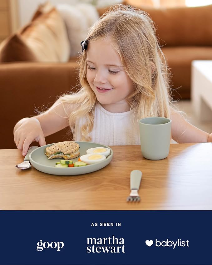 Lalo Big Bites Kids Dinnerware Starter Set - Image 6