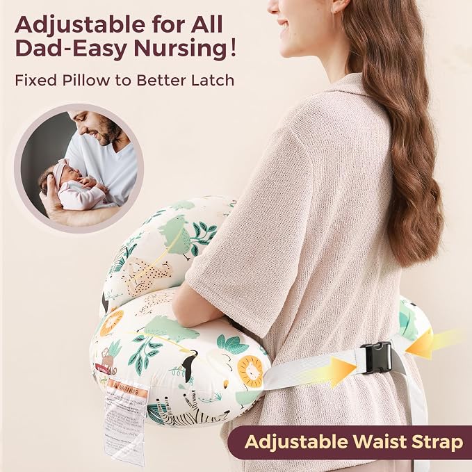 Momcozy Pioneering Safety Fence Nursing Pillow - Image 5
