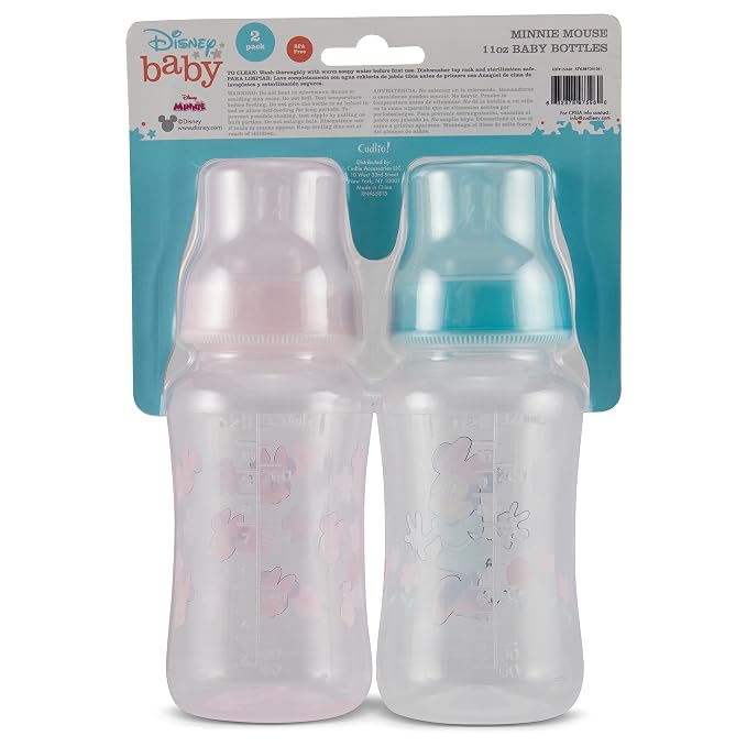 Disney Minnie Mouse Baby Bottles 11 oz - Image 9