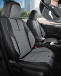 FREESOO Black Gray Front Car Seat Covers by FREESOO