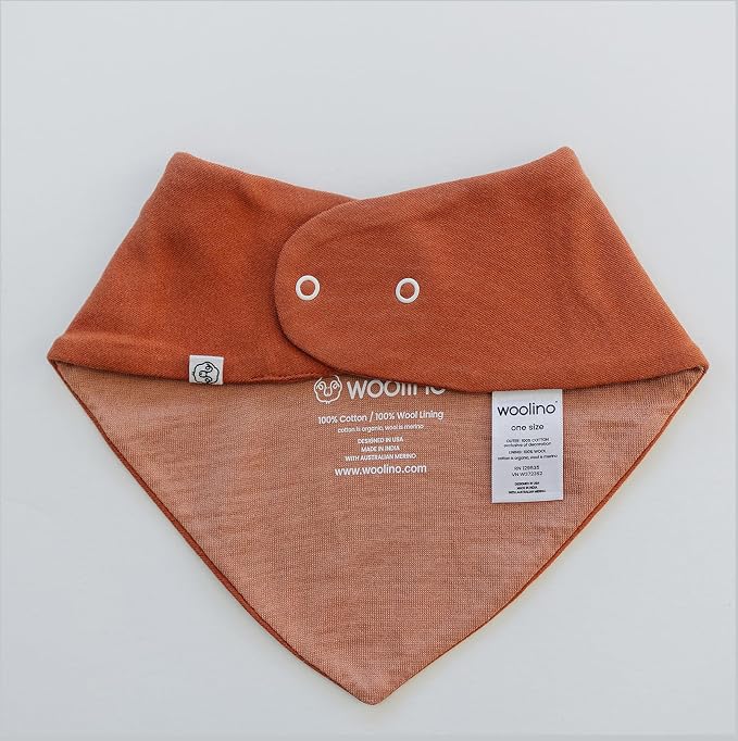 Woolino Merino Wool Baby Bibs - Image 6