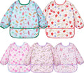 Lictin Long Sleeve Bibs 5 Pack by Lictin