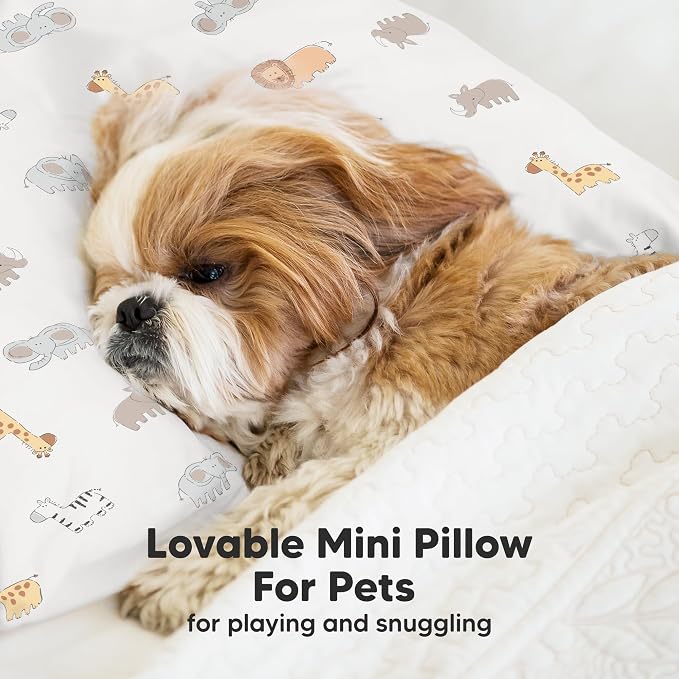 Mini Toddler Pillow with Pillowcase - Image 8