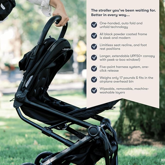 Colugo Compact Stroller+ Lightweight Foldable Travel Stroller - Image 3
