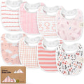 8-Pack Organic Baby Bibs for Boys, Girls by KeaBabies