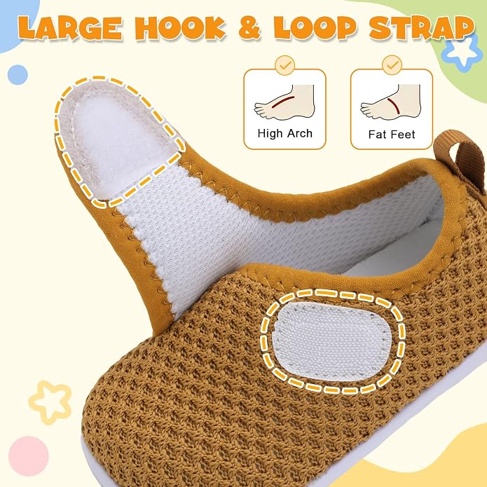 LeIsfIt Baby Shoes Boys Girls First Walking Shoes Non-Slip Infant Sneakers - Image 2