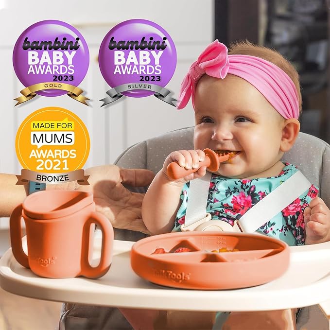 TalkTools Itsy Plate Must-Have Silicone Baby Plates - Image 5