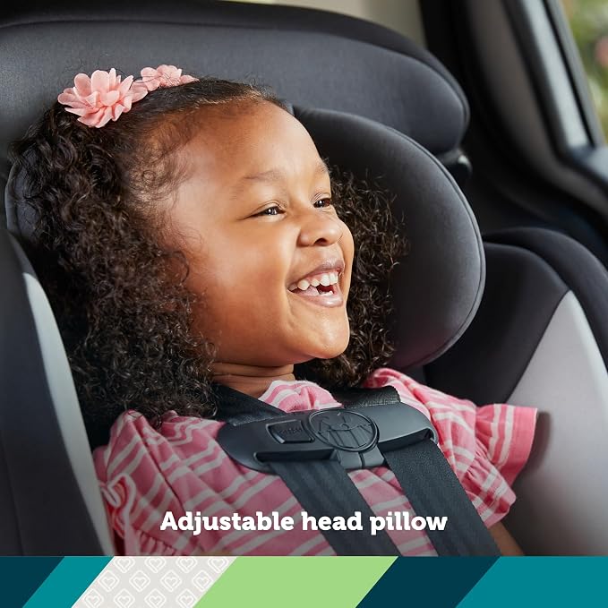 Safety 1st Grand 2-in-1 Booster Car Seat, Sunrise Coral - Image 4